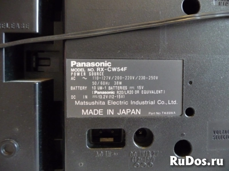 Новая магнитола Panasonic RX-CW54F( пр-во Япония) изображение 7