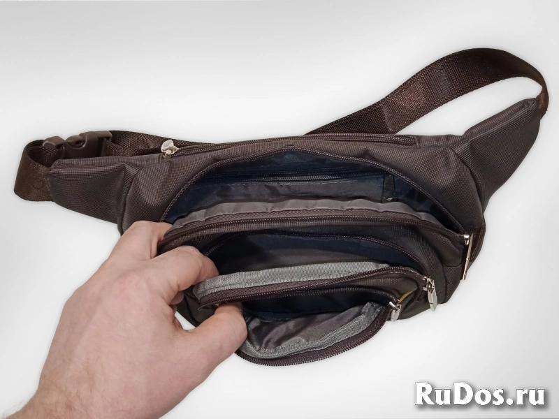 Поясная сумка нейлоновая изображение 4