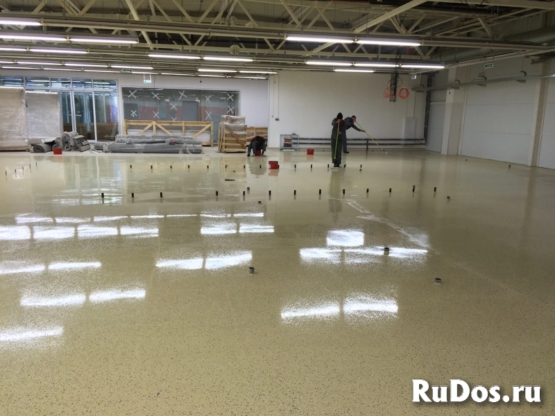 Пол бетонный с топингом — под ключ изображение 8