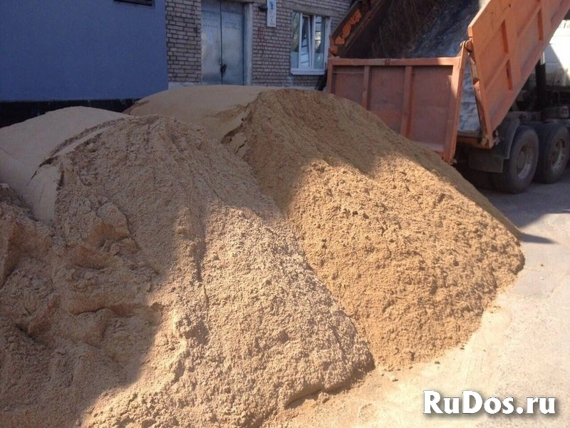 Намывной песок с доставкой от 2 м3 изображение 3