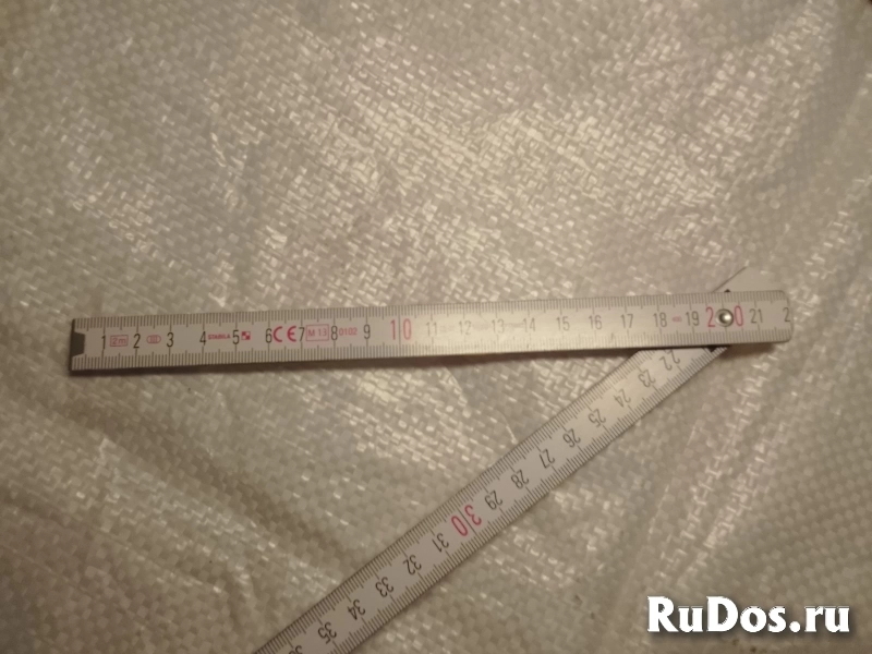 Линейка складная деревянная 2 метра Stabila Германия изображение 7