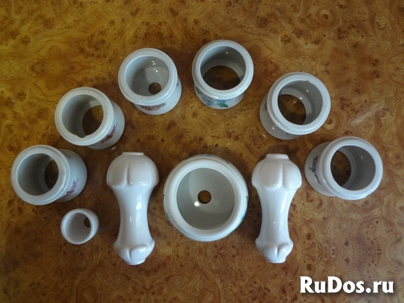Фарфоровые вставки советских светильников изображение 5