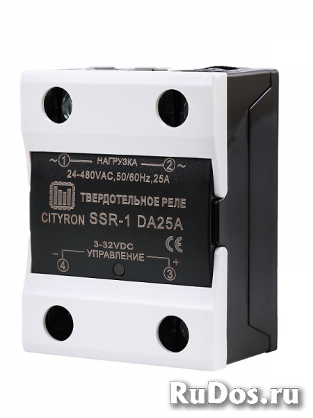Твердотельное реле 25а (ампер) изображение 3