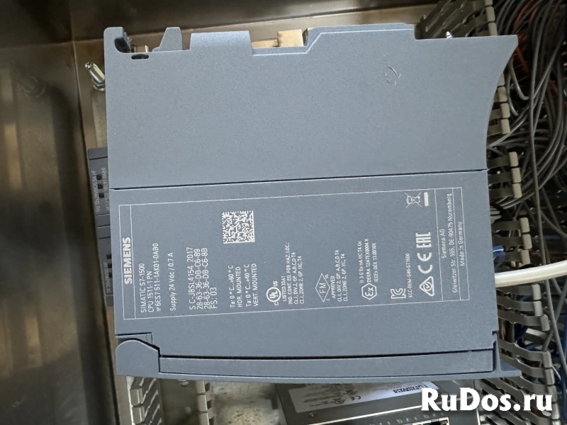 Siemens S7-1500 Программируемый контроллер изображение 3