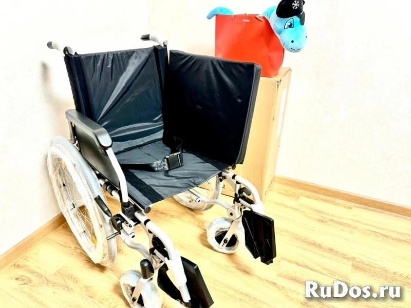 Инвалидная коляска Новая Складная + Доставка изображение 5
