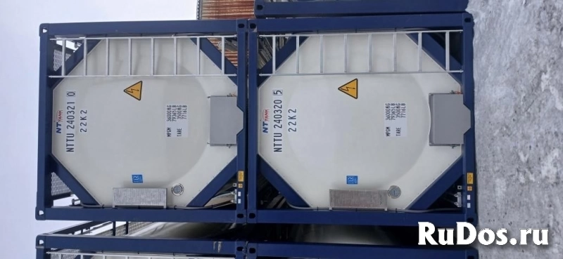 Танк-контейнер тип Т11 объём 24м3 для перевозки жидких удобрений, новый. изображение 9