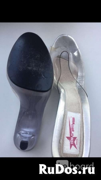 Босоножки сабо echo hollywood 39 размер силикон прозрачные платфо изображение 3