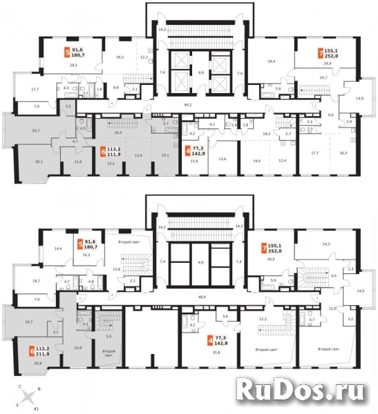 Продам 6 комнатную квартиру 211.9 м2 изображение 4