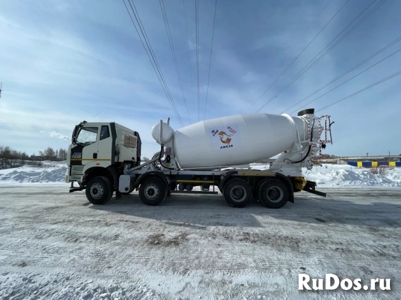 Автобетоносмеситель FAW CA3310AB, J6P, 8х4, Euro V, объём 12 м3 фотка