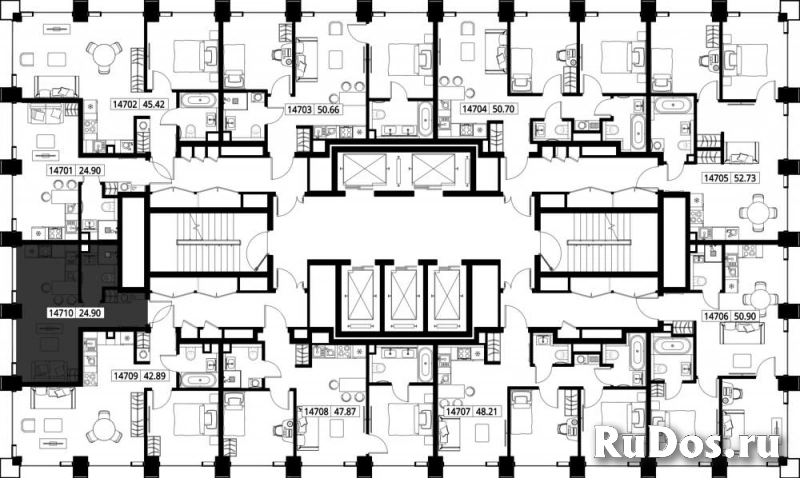 Продам 1 комнатную квартиру 24.9 м2 изображение 3