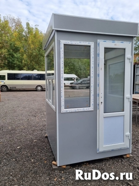 Будка охраны 1,5х1,5х2,5м, металлическая, изготовление изображение 5