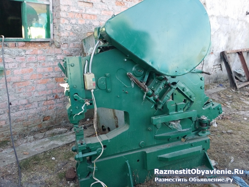 Пресс-ножницы НВ 5222 продам, Владивосток изображение 3