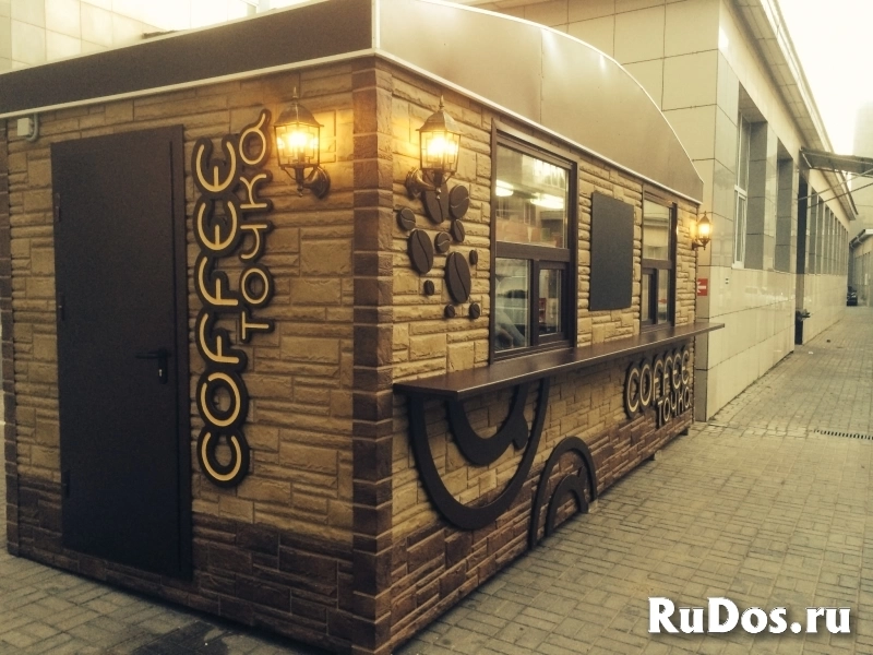 Модульный пост охраны 6х2,5м, четырехскатная крыша фотка