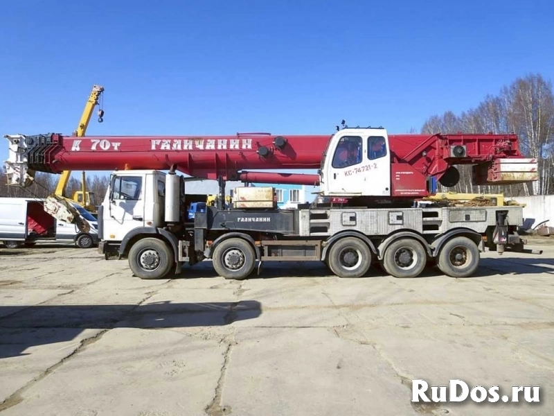 Автокран Галичанин 70 т, 2015 г фотка