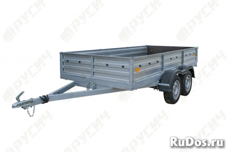 2-х осный прицеп 3.5х1.5м до 1500кг самосвал Русич 355Д фотка