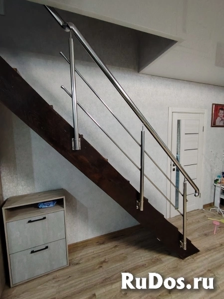 НЕРЖАВЕЮЩИЕ ПЕРИЛА в магазин, офис, дом. изображение 4