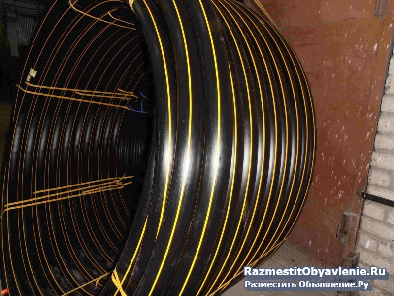 Трубы полиэтиленовые газопроводные фотка