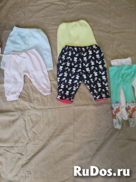 Вещи на девочку р. С 62-80 изображение 4