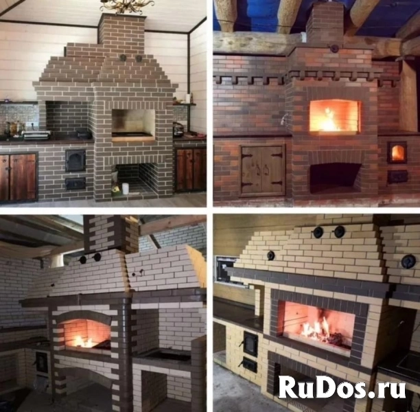Кладка печей, Камины, Барбекю и уличные комплексы, Реставрация и ремонт, Обслуживание изображение 3