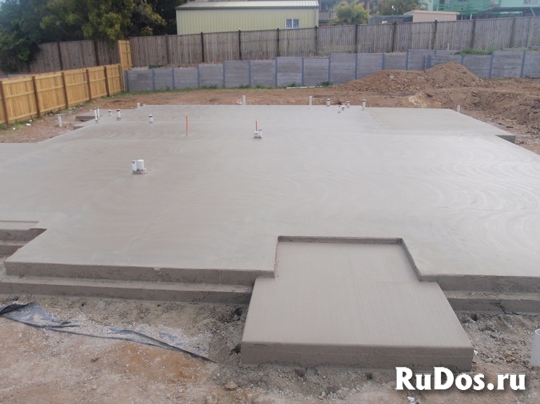 Плитный фундамент фотка