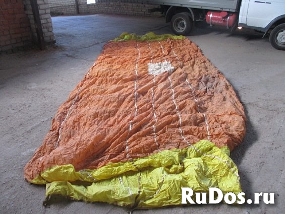 Купол тренировочного парашюта ПО-9 22кв.м 22м2 двойная оболочка фотка
