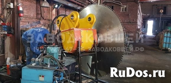 Мощная редукторная пила по камню от Завода ковшей фотка