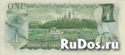 Банкнота 1 доллар. Канада фотка