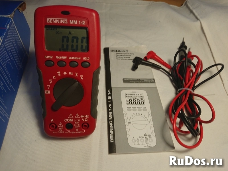 Цифровой мультиметр Benning MM1-2  Germany изображение 9