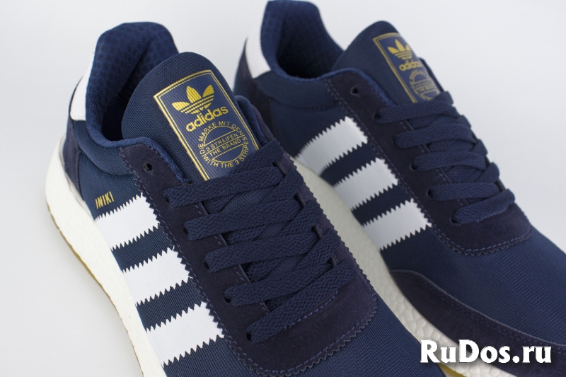 Кроссовки Adidas Iniki Blue / White изображение 6