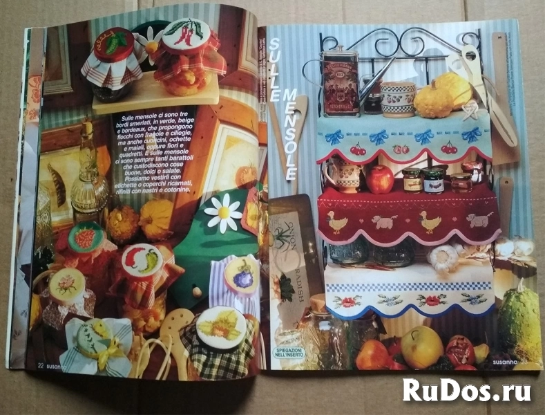 Журнал 1998 Сюзанна Susanna вышивка, вязание (на итальянском языке) схемы // ТОРГ возможен изображение 4