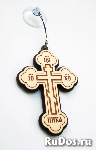 Крест в авто на присоске изображение 4