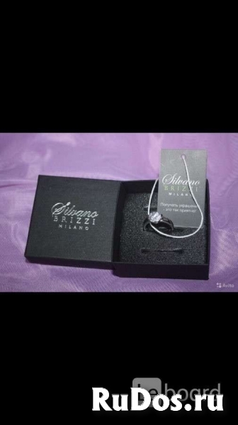 Кольцо новое серебро камень фианит циркон 16-19 раздвижное украше фото