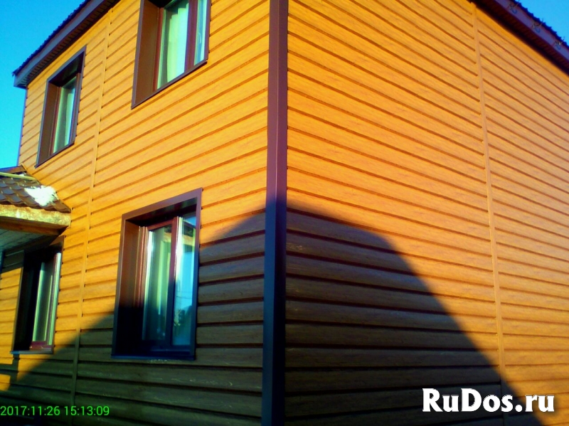 Металлический сайдинг корабельная доска, брус, бревно. изображение 3