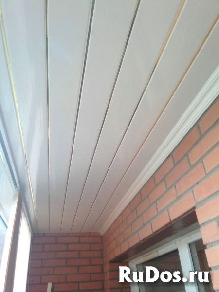 Обшиваю балконы  вагонкой, панелями   в  Красноярске изображение 4