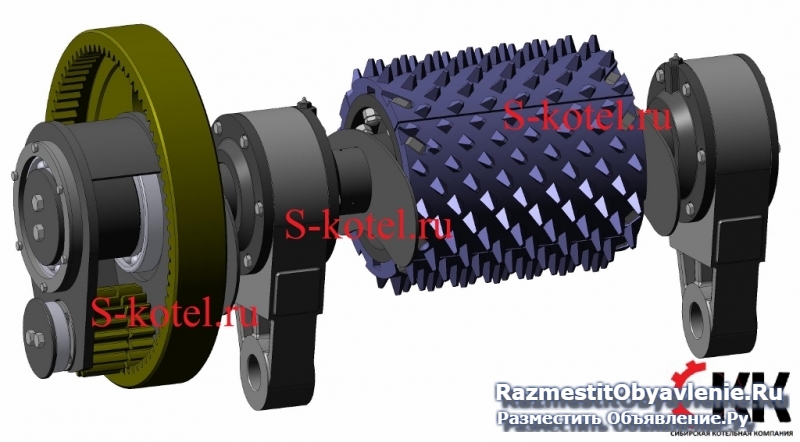 Валок подвижный дробилки ДДЗ-4 и запчасти фото