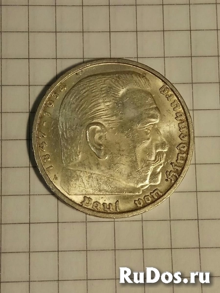 Продам монету 5 рейхсмарок 1938 года (Mintmark "А") фотка
