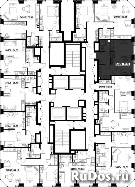 Продам 1 комнатную квартиру 38.34 м2 изображение 3