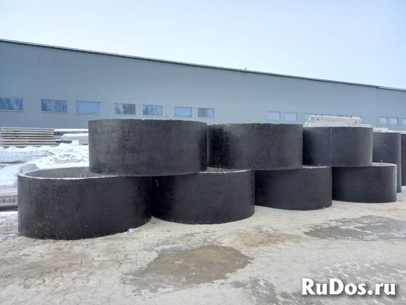 Кольца колодцев железобетонные изображение 6