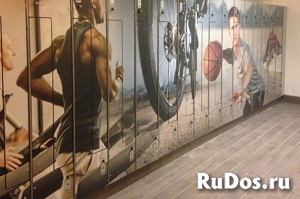 Локеры шкафчики из компакт пластика HPL для отелей и гостиниц изображение 6