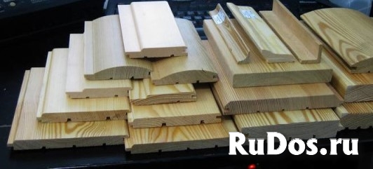 Вагонка, имитация, брусок, доска пола, строганная изображение 4