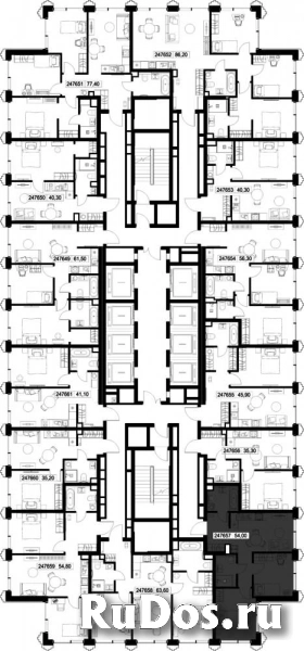 Продам 2 комнатную квартиру 54 м2 изображение 3