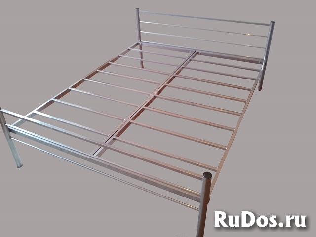 Кровати металлические купить по выгодной цене дешево изображение 3