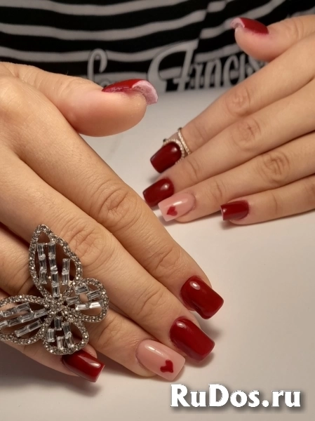 Нарашивание ногтей на дому изображение 6