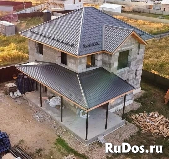 Домокомплект из полистиролбетона панели крупноформатные паз-гребень. изображение 4