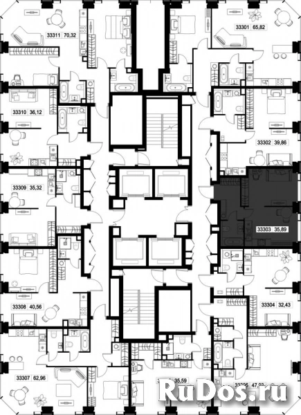 Продам 1 комнатную квартиру 35.89 м2 изображение 3