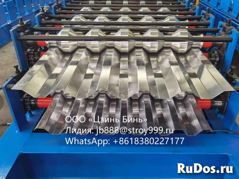 Двухярсная (сдвоенная) линия для производства профнастила HC35-C4 фото