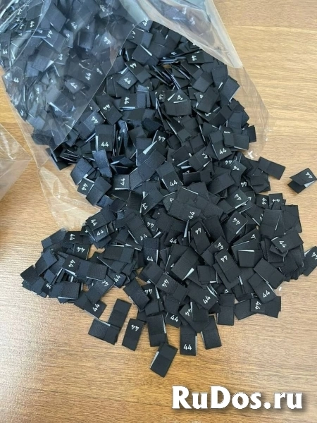 Жаккардовые лейблы/бирки/этикетки для одежды на заказ из Турции изображение 7