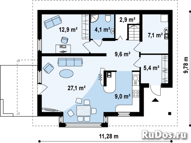 ДОМ 160 м² на участке 7 сот. изображение 9