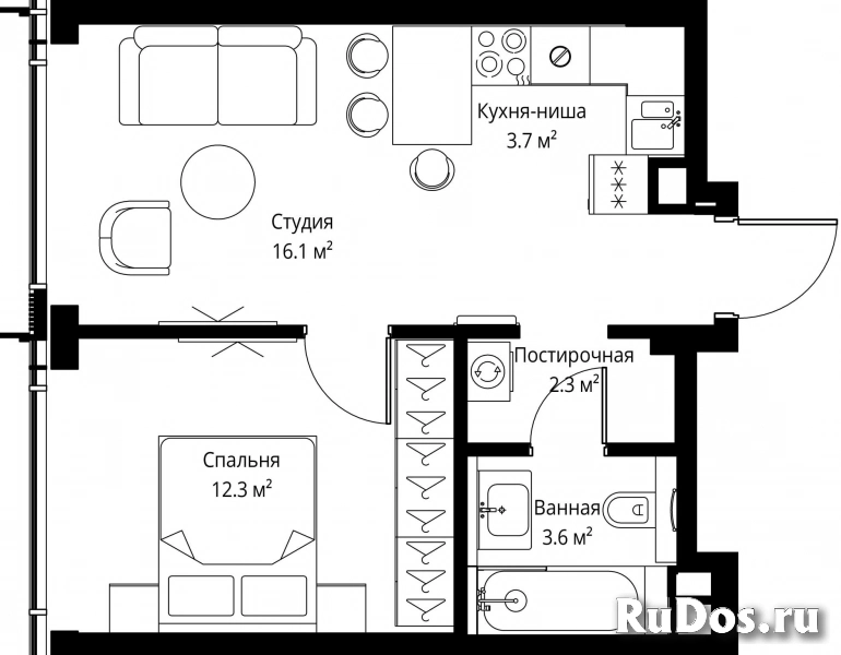 Продам 1 комнатную квартиру 38 м2 фотка