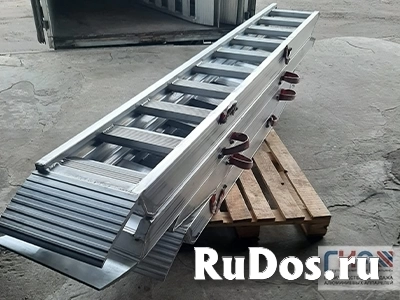 Аппарели алюминиевые для еврофуры фото